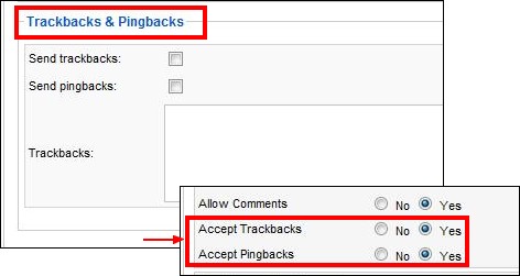 RSBlog! - trackback and pingback functions